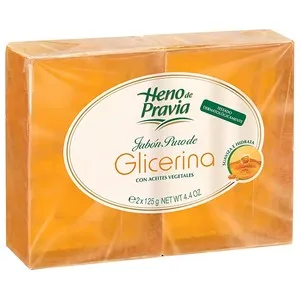 Heno de Pravia Pastillas de Jabón de Glicerina 2 X 125 G. 250 G