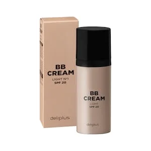Hidratante Facial BB Cream Deliplus 01 Claro FPS 20 0.05 L