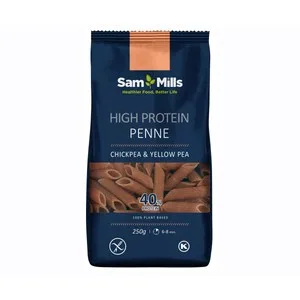 SAM Mills High Protein Pasta sin Gluten y con Alto Nivel en Proteínas 40%, 250 G.