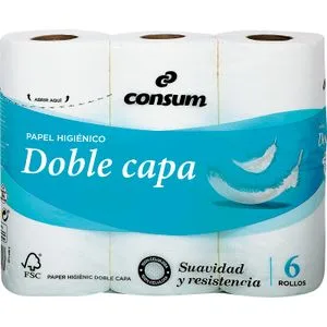 Higiénico Doble Capa 6 u