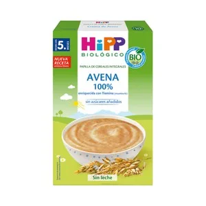 Hipp Biológico Papilla 100% Avena Integral Ecológica, sin Azúcares Añadidos, a Partir de 5 Meses 200 G.