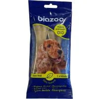 Hueso Prensado Cuero para Perro Biozoo, Paquete 2 Uds