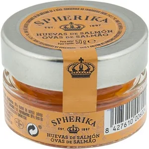Huevas de Salmón Salvaje Especial Sushi Spherika Gourmet