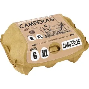 Huevo Campero XL 1/2 Docena 0,5 Dc