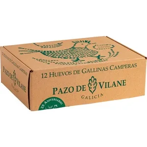 Huevos Camperos Morenos Calibres Diferentes Pazo Vilane 12 Unidades