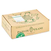 Huevos Camperos Pazo de Vilane Caja 12 Unidades