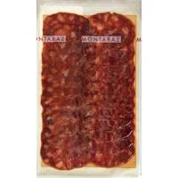 Chorizo Ibérico Cebo Campo C. Tradicional Montaraz, sobre 100 G