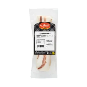 EL Chico Ibéricos Panceta de Cerdo Ibérico, Envasada al Vacio 300 G.