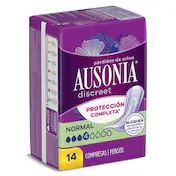 Compresas Incontinencia Normal Ausonia Discreet Bolsa 14 Unidades