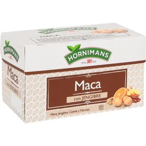 Infusión Maca y Jengibre 20 Bolsitas 20 u