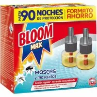 Insecitida Eléctrico Max Líquido Bloom, Recambio 2 Uds