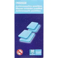 Insecticida Eléctrico en Pastilla Eroski, Caja 30 Uds