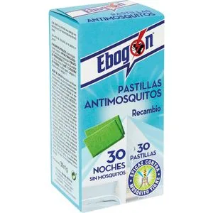 Insecticida Eléctrico Recambio Pastillas 30 u