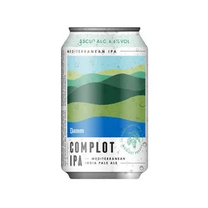 IPA Damm Complot Cerveza Lata de 33 Cl. 330 ML