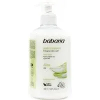 Babaria Jabón Crema de Manos con Aloe Vera y Acción Antibacteriana 500 Ml.