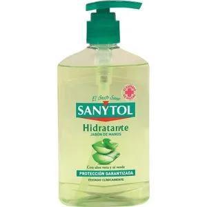 Sanytol Recambio de Jabón de Manos Hidratante con Aloe Vera y Té Verde 500 Ml.