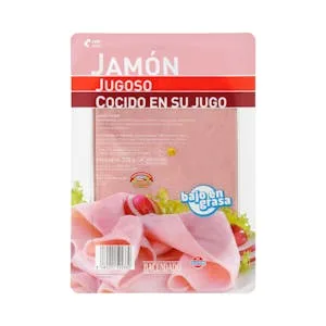 Jamón Cocido Jugoso Hacendado 0.225 KG