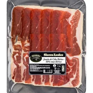 Jamón de Cebo Ibérico 50% Raza Ibérica sin Gluten sin Lactosa Sierra Leales