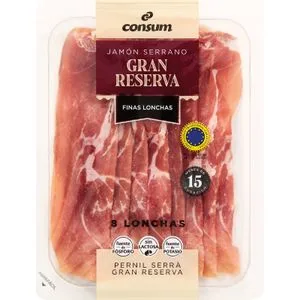 Jamón Gran Reserva Finas Lonchas 120 Gr