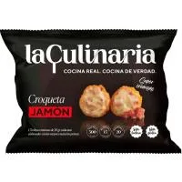 Croqueta de Jamón S/ Gluten-s/ Lactosa la Culinaria, Bolsa 300 G