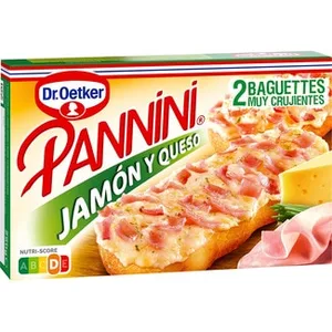 Jamón y Queso 2 Baguettes Dr.oetker Pannini 250 G
