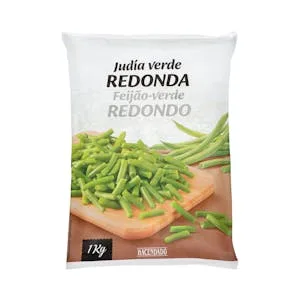 Judía Verde Redonda para Sartén y Microondas Hacendado Ultracongelada 0.3 KG