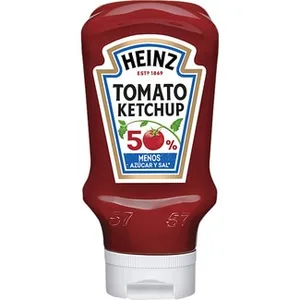 Ketchup 50% Menos Azúcar y Sal  Heinz 550 G