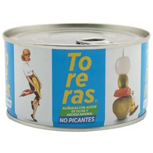 Kimbo Banderillas No Picantes en Aceite de Oliva Lata de 330 Grs
