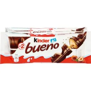 Kinder Bueno 2 Unidades Pack 3 135 Gr