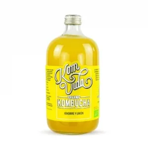 Kombucha Jengibre y Limón Ecológico Komvida sin Gluten 75 Cl.