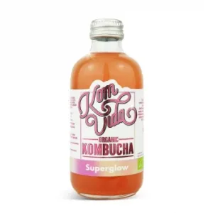 Kombucha Superglow Ecológica Komvida sin Gluten 250 Ml.