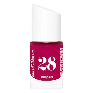 Laca de Uñas Alto Brillo Deliplus 28 Cereza 0.011 L
