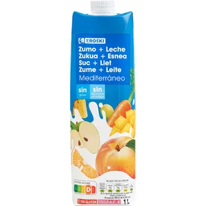 Lactozumo Mediterráneo Eroski, Brik 1 Litro