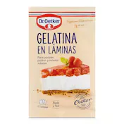 Gelatina en Láminas Dr. Oetker Bolsa 20 G