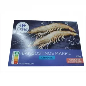 Langostino Marfil 16/24 Carrefour Extra 800 G.