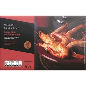 Langostino Salvaje Cocido 20-25 Piezas el Corte Ingles Selection