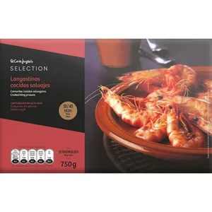 Langostino Salvaje Cocido 30-40 Piezas el Corte Ingles Selection
