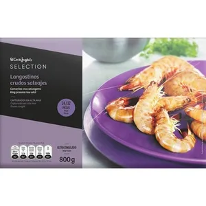 Langostino Salvaje Crudo 24-32 Piezas el Corte Ingles Selection