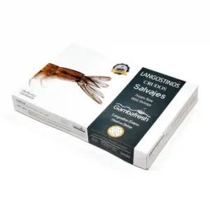Langostinos Blancos Crudos Congelados Gambafresh 750 G.