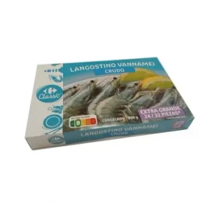 Langostinos Extra Grandes Crudos Carrefour 800 G