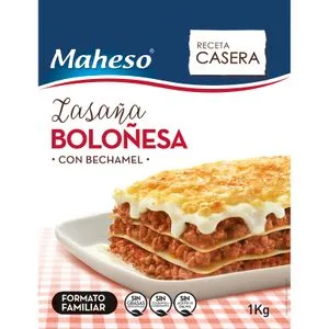 Lasaña Boloñesa con Bechamel 1 Kg