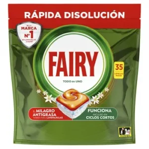 Lavavajillas a Máquina en Pastillas Naranja Fairy 35 Ud.