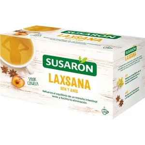 Laxana Tisana con Sen y Anís Facilita el Tránsito Intestinal Sabor Ciruela  Susaron 19.93 Unidad