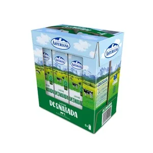 Alcampo Cultivamos LO Bueno Leche de Vaca Desnatada, de Origen Española 6x1 L. 6000 ML