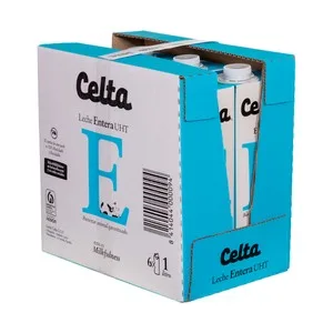 Tierra de Sabor Leche de Vaca Entera 6 X 1 L. 6000 ML