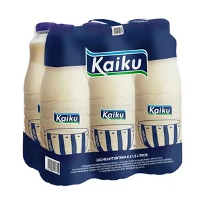 Kaiku Leche de Vaca Entera 6 X 1.5 L. 9000 ML