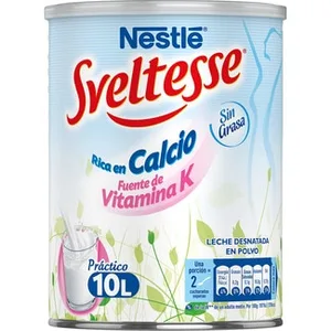 Leche Desnatada en Polvo Rica en Calcio  Nestle Sveltesse 1 KG