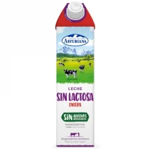 Leche Entera Central Lechera Asturiana sin Lactosa Brik 1 L.