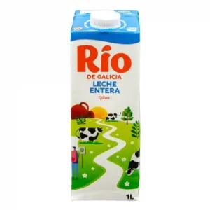 RÍO Leche Entera de Vaca, de Origen Gallego 6 X 1.5 L. 9000 ML