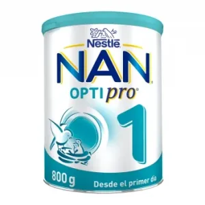 Leche Infantil para Lactantes en Polvo Nestlé Nan Optipro 1 Lata 800 G.